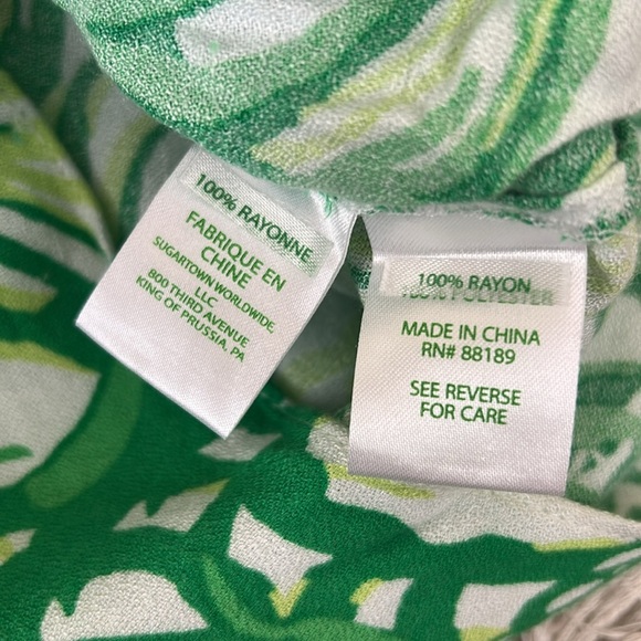 Lilly Pulitzer Ramona Vacation Summer Mini Skort in Toucan Green Coco Loca Sz 0 - Picture 3 of 8